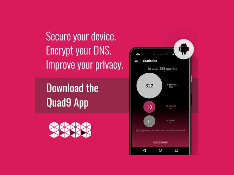 Quad9 Connect Now Available On Google Play | Quad9